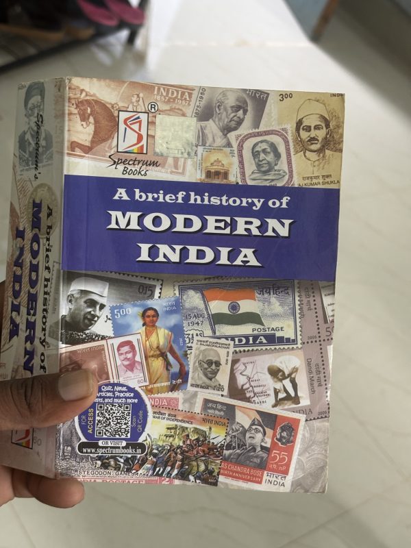 A brief history of Modern India by Rajiv Ahir IPS