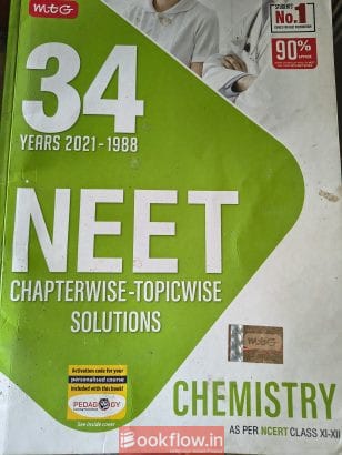 Neet Chapterwise Topicwise Solutions Book Chemistr