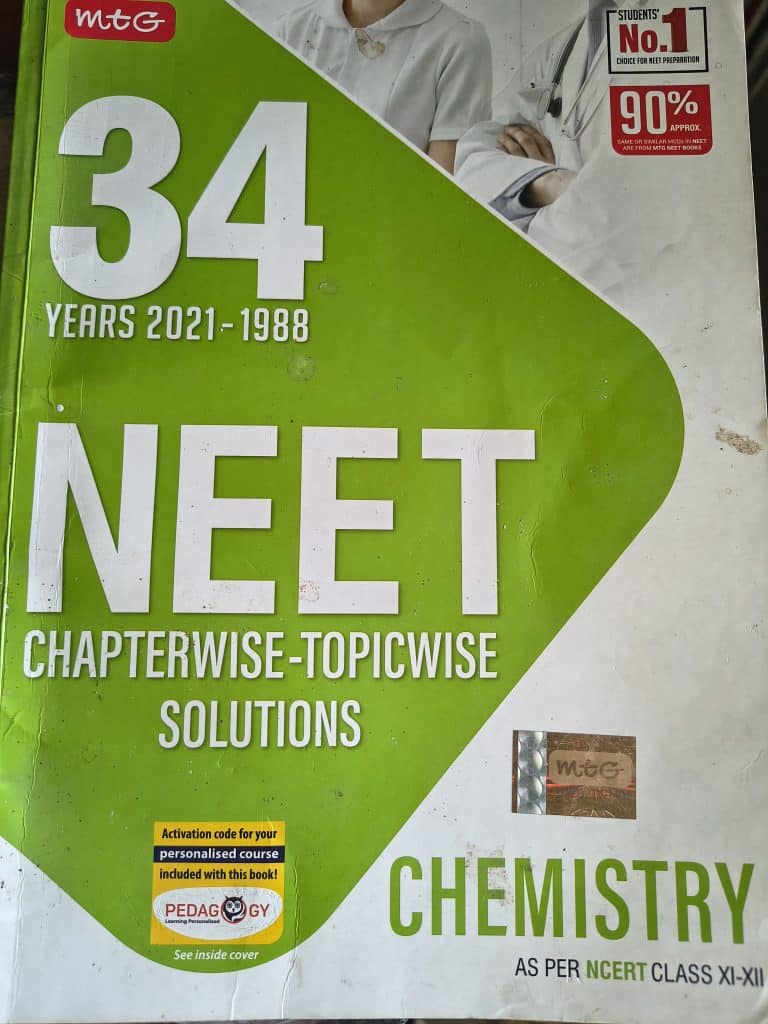 Neet Chapterwise Topicwise Solutions Book Chemistr