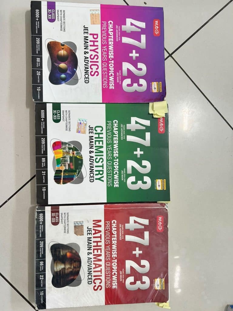 Books for KCET Competitive exam (PYQ)