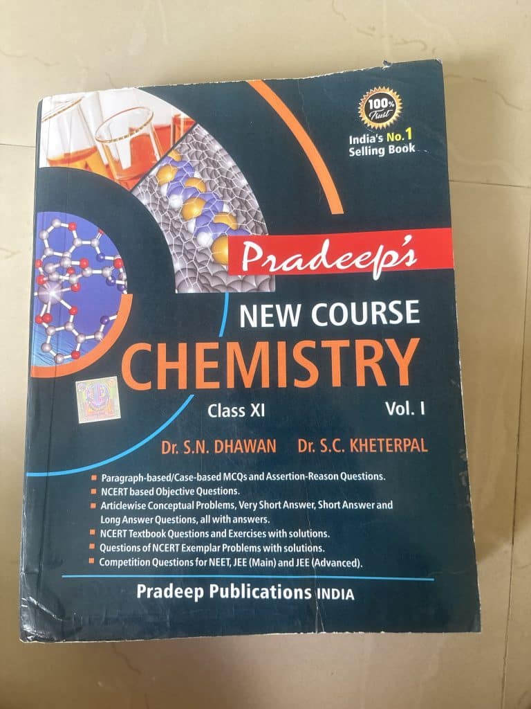 Pradeeps new course chemistry