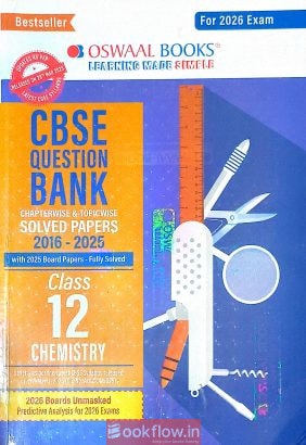 OSWAAL CHEMISTRY CBSE QUESTION BANK