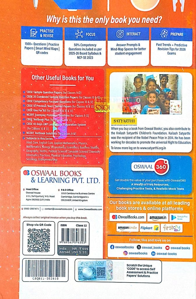 Oswaal Chemistry CBSE Question Bank photo 2