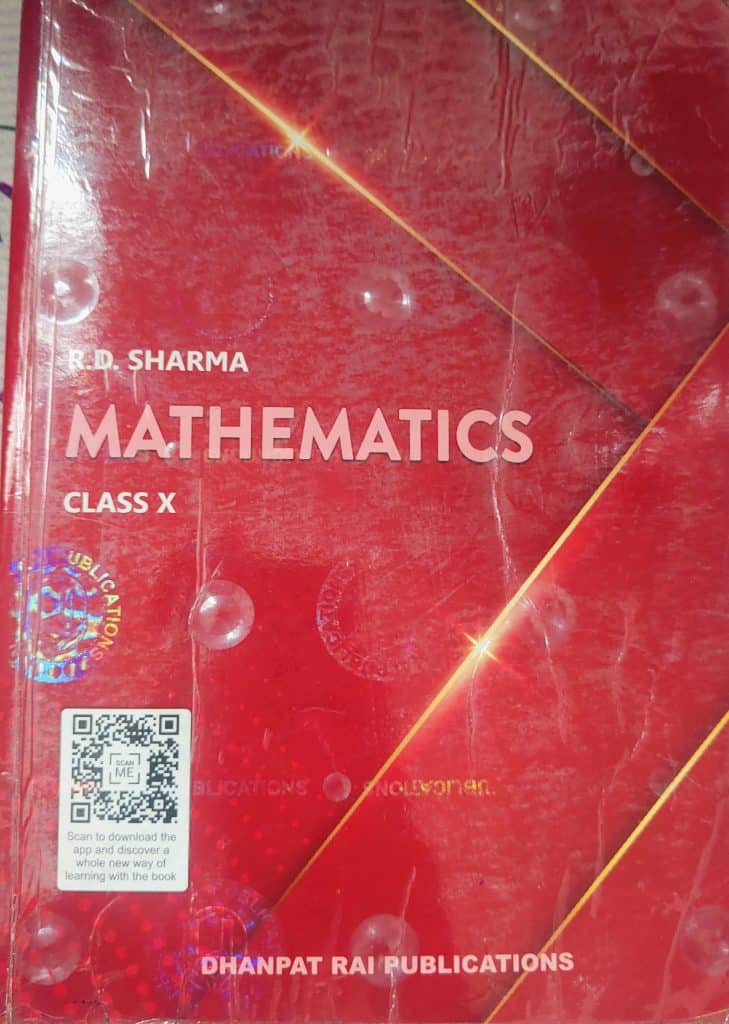 Rd Sharma mathematics class 10