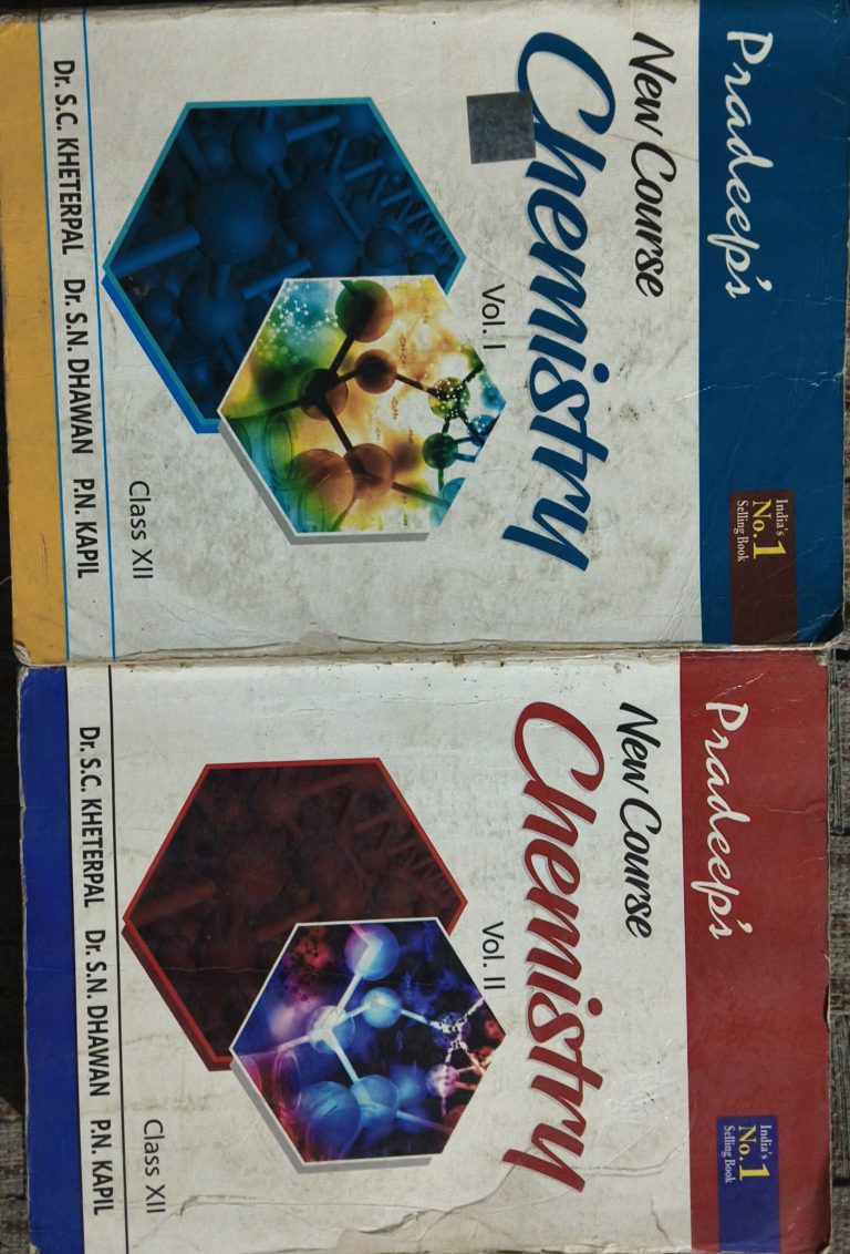 Pradeep’s Chemistry Class 12 (Vol. 1 & 2)