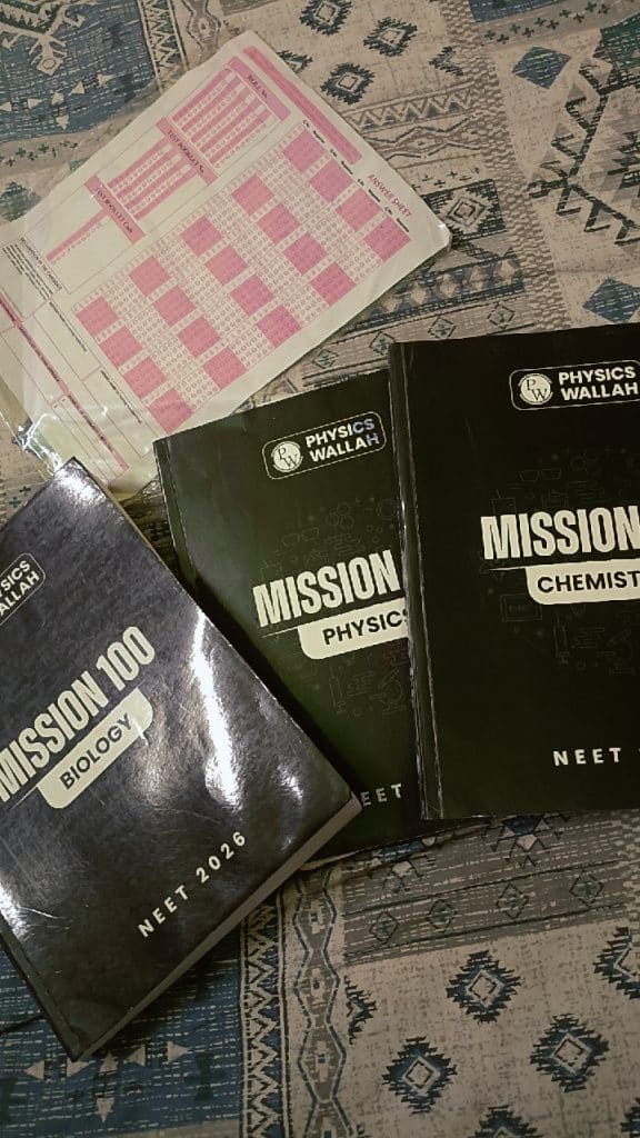 Physics wallah NEET 2026 module| mission 100 batch
