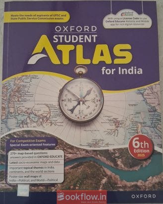 OXFORD STUDENT ATLAS FOR INDIA 6TH EDITION 2025