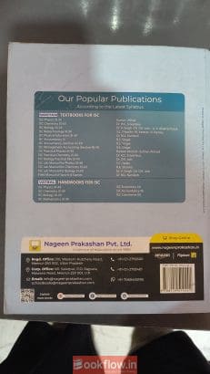 Nootan ISC Physics Class 11th- Nageen Prakashan