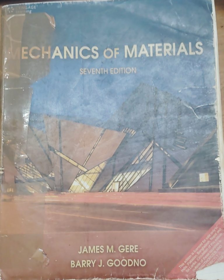 Mechanics of Materials – 7th edition