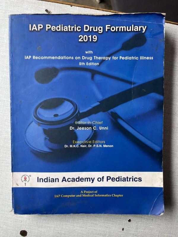 IAP Pediatric Drug Formulary 2019