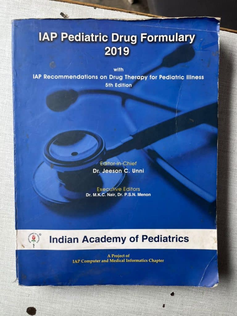IAP Pediatric Drug Formulary 2019