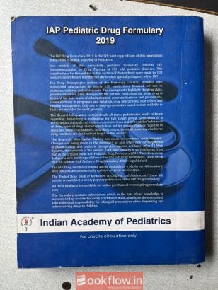 IAP Pediatric Drug Formulary 2019