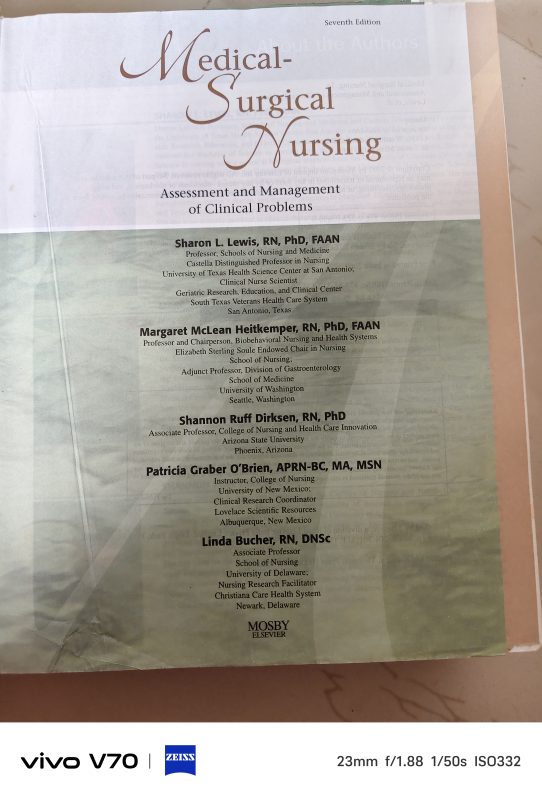 Medical-Surgical Nursing