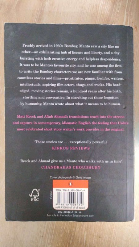 Bombay stories Manto