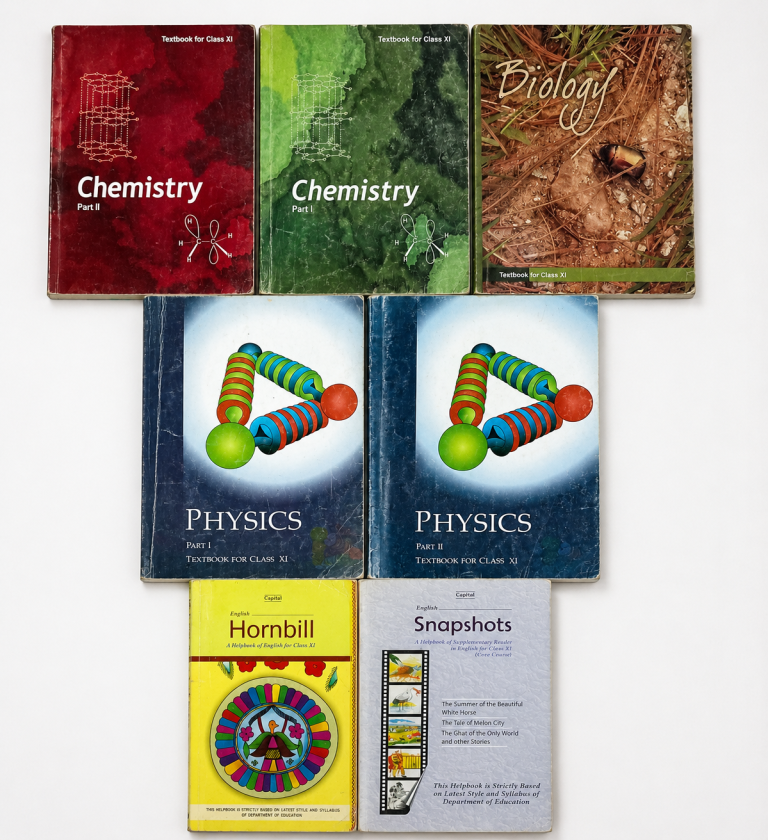 Class 11th science NCERT Books