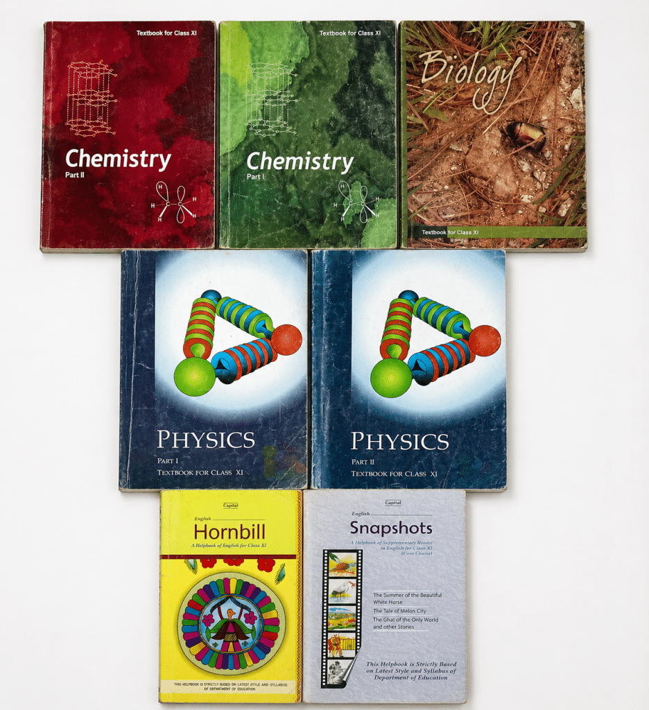 Class 11th science NCERT Books