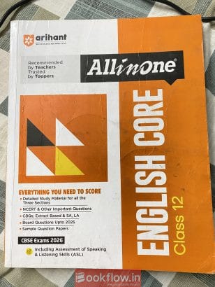 Arihant All in One English Core Class 12