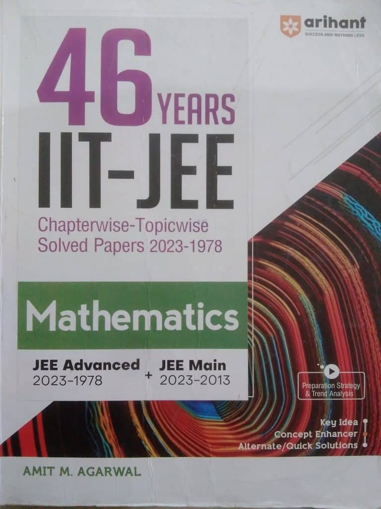 ARIHANT 46 years IIT JEE(ADV,MAINS) PYQS MATHS