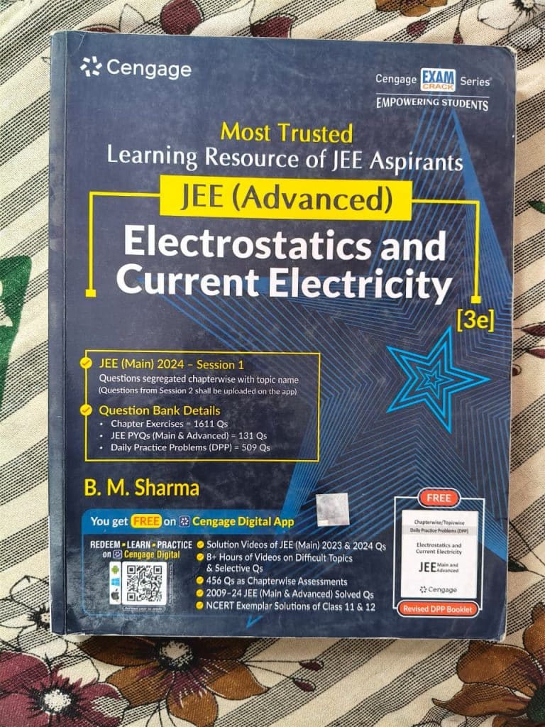 Cengage JEE Advanced Electrostatics and Current