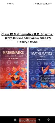 RD sharma class 9th 2026 edition