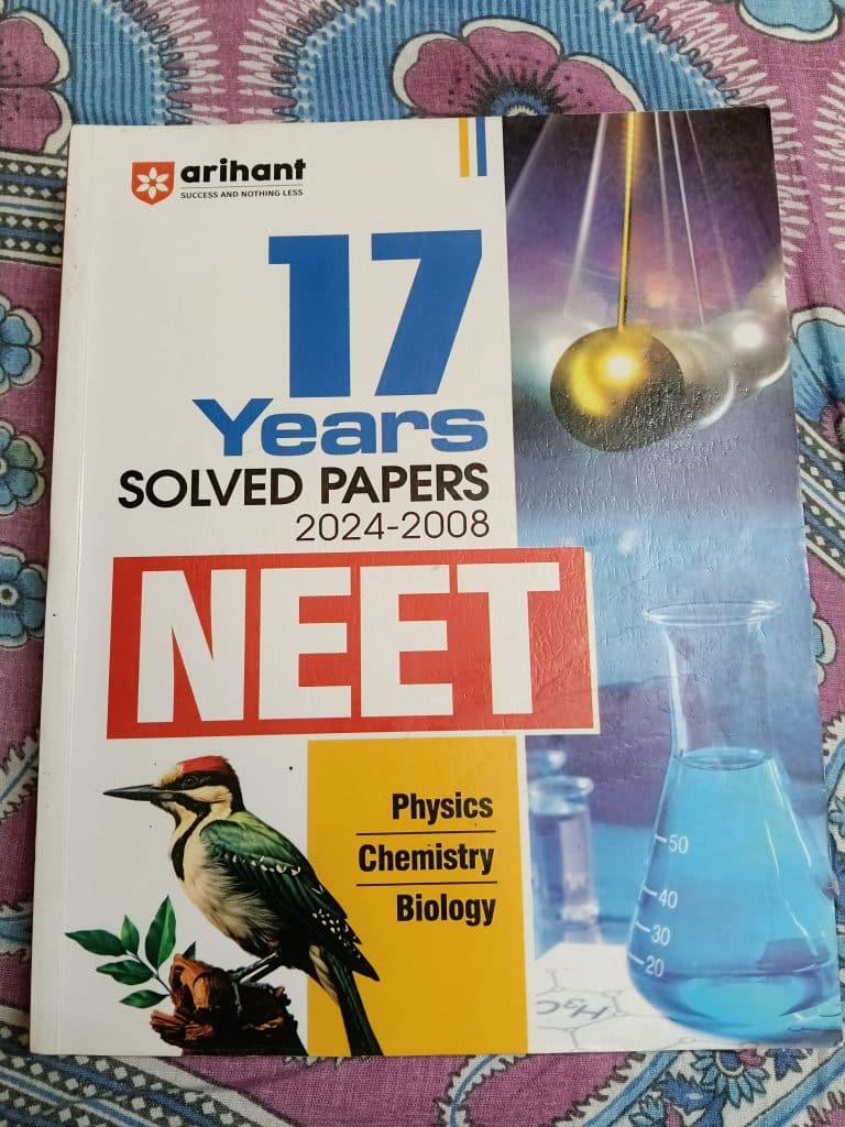 17 years solved papers (2024-2008) for NEET ug