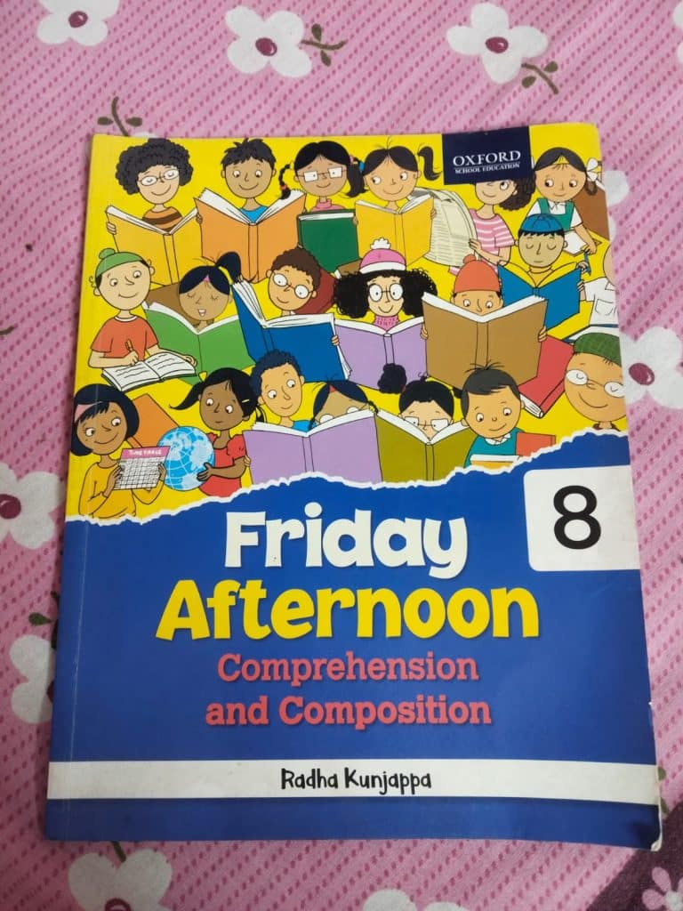 Friday Afternoon English literature book class 8