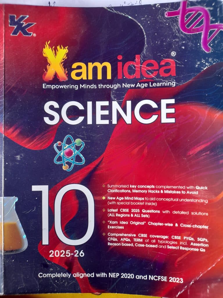 Xam Idea Science class 10, VK publications
