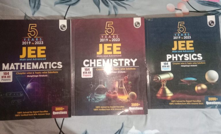 5 Years PYQ Book PW (2019-2023)