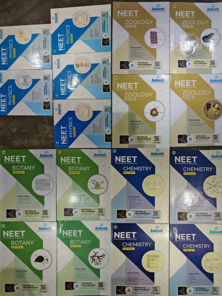 Complete NEET UG Dropper Study Modules Set – 2025
