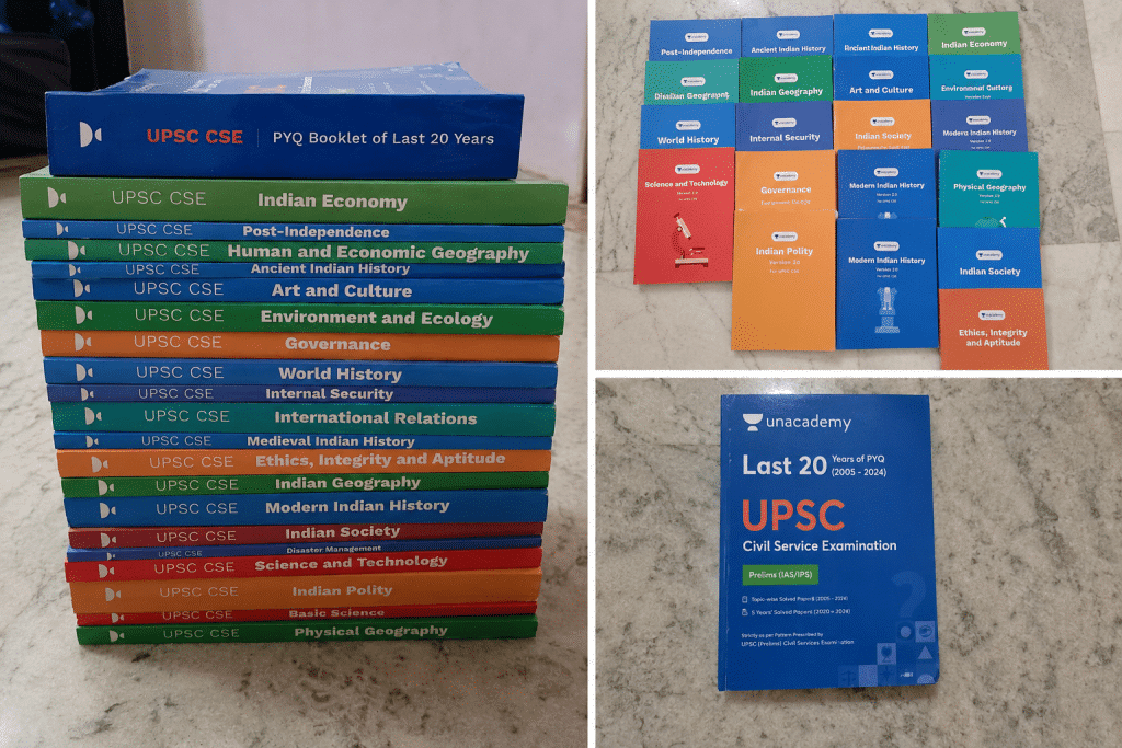 Unacademy UPSC CSE 2.0 Complete Set + 20 yrs PYQ