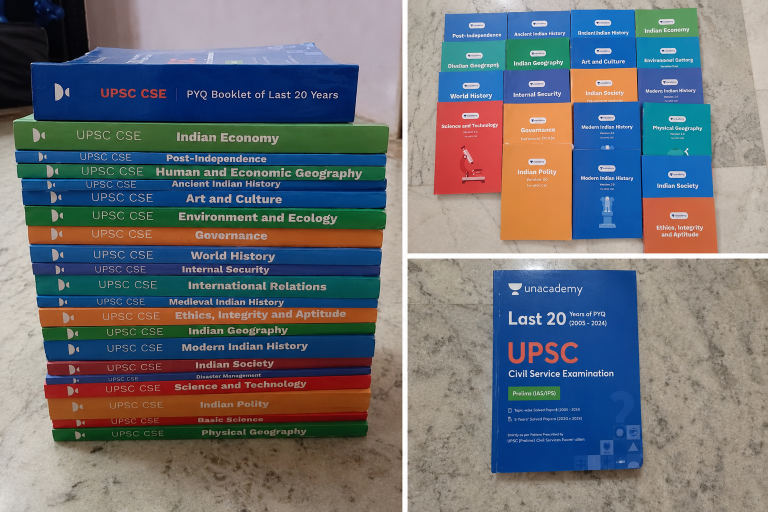 Unacademy UPSC CSE 2.0 Complete Set + 20 yrs PYQ