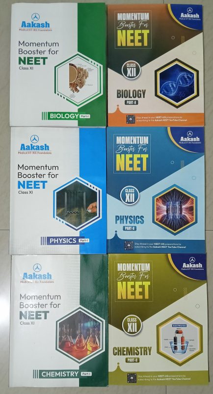 Neet momentum booster combined pcb books