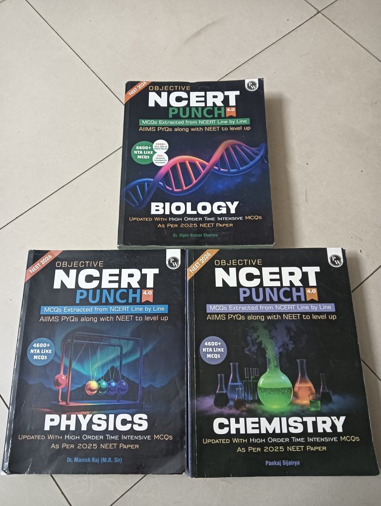 NCERT Punch , physics chemistry and biology ( PW)