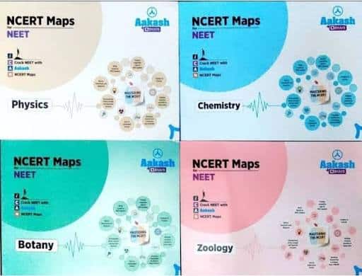 Aakash NEET NCERT Maps Books all Subjects