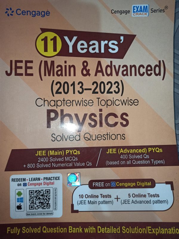 Cengage 11 years Jee Main pyq physics