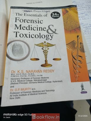 The essential of forensic medicine and toxicology