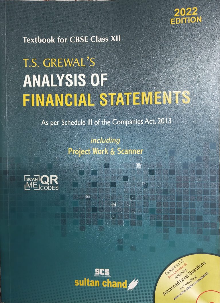 Analysis of Financial Statements