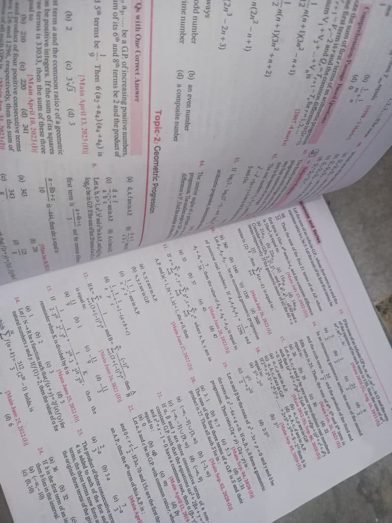 Errorless 46 years pyq Maths