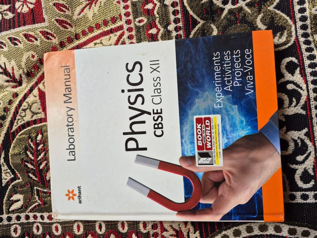 Physics Laboratory Manual CBSE Class XII photo 2