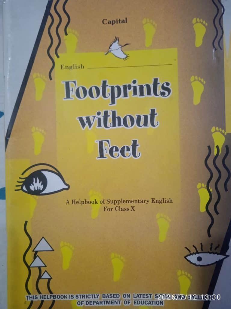 Footprint without feet