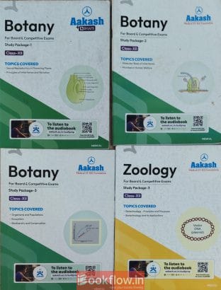 MTG Fingertips, Arihant PYQs, Aakash Bio Modules