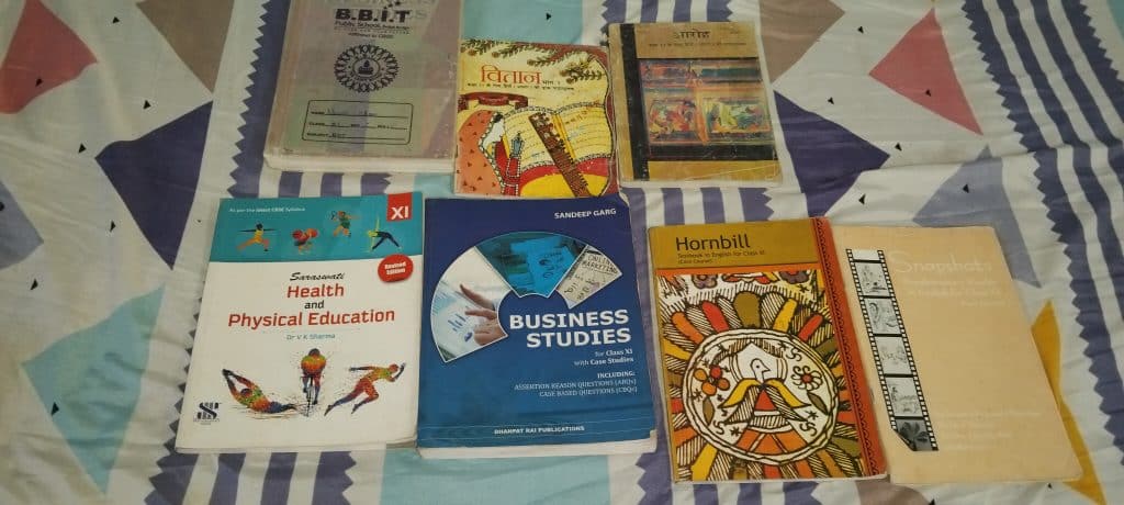 Business studies , physical education ,english,hin