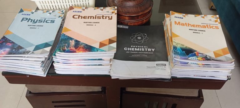 JEE Mains+Advanced Allen PCM Class 11+12 Bookset