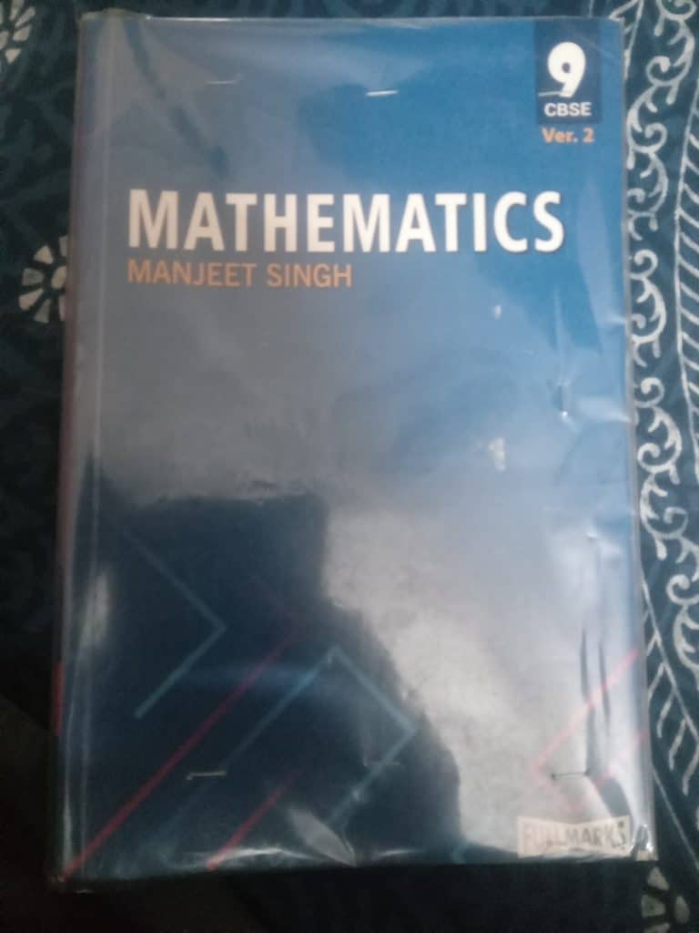 Mathematics manjit singh book class9th 2024-25