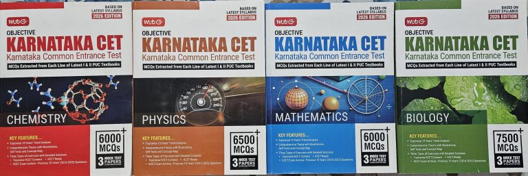 MTG – Objective Karnataka CET – 2026 Edition