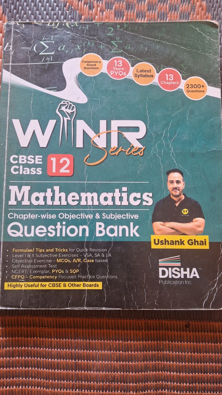 Winr Series CBSE Class 12 Maths