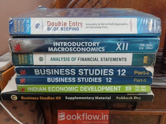 CBSE Class 12 Commerce Complete Set (7 Books)