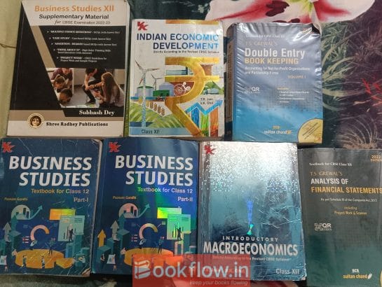 CBSE Class 12 Commerce Complete Set (7 Books)