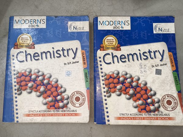 Modern’s ABC Chemistry class 11 Part I & II Set