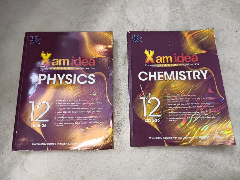 Xam Idea Class 12 Physics & Chemistry 2025-26